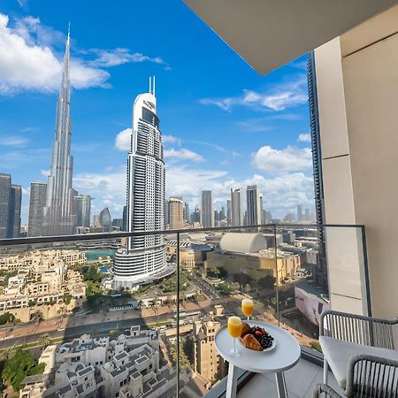 Smartstay At Burj Royale - Full Burj Khalifa View - Brand New Luxury Apartments Dubai Eksteriør bilde
