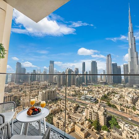 Smartstay At Burj Royale - Full Burj Khalifa View - Brand New Luxury Apartments Dubai Eksteriør bilde