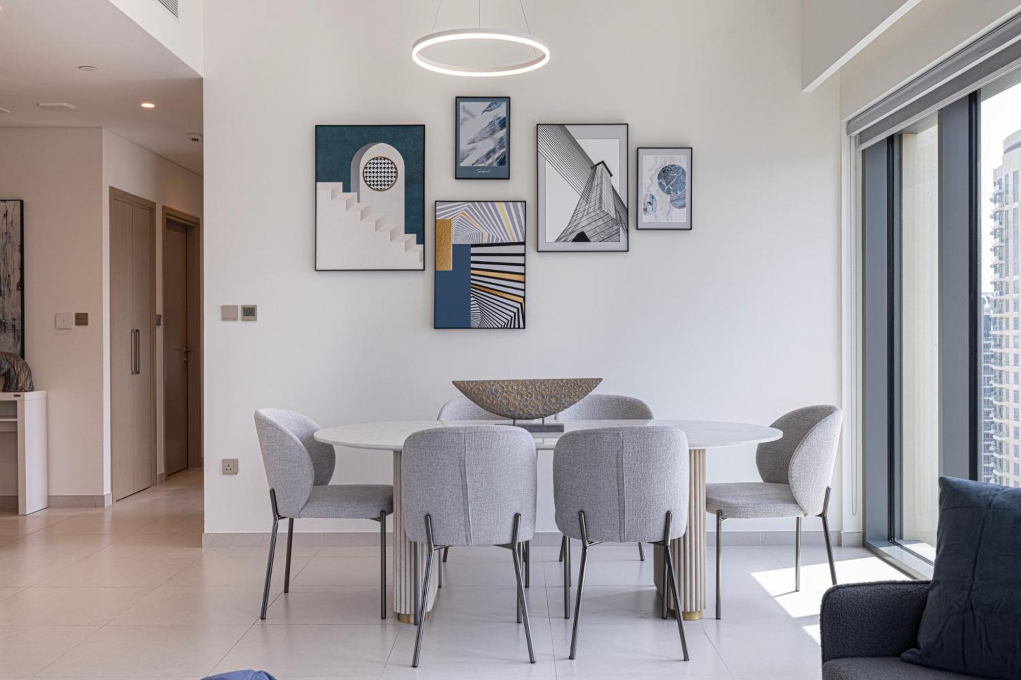 Smartstay At Burj Royale - Full Burj Khalifa View - Brand New Luxury Apartments Dubai Eksteriør bilde
