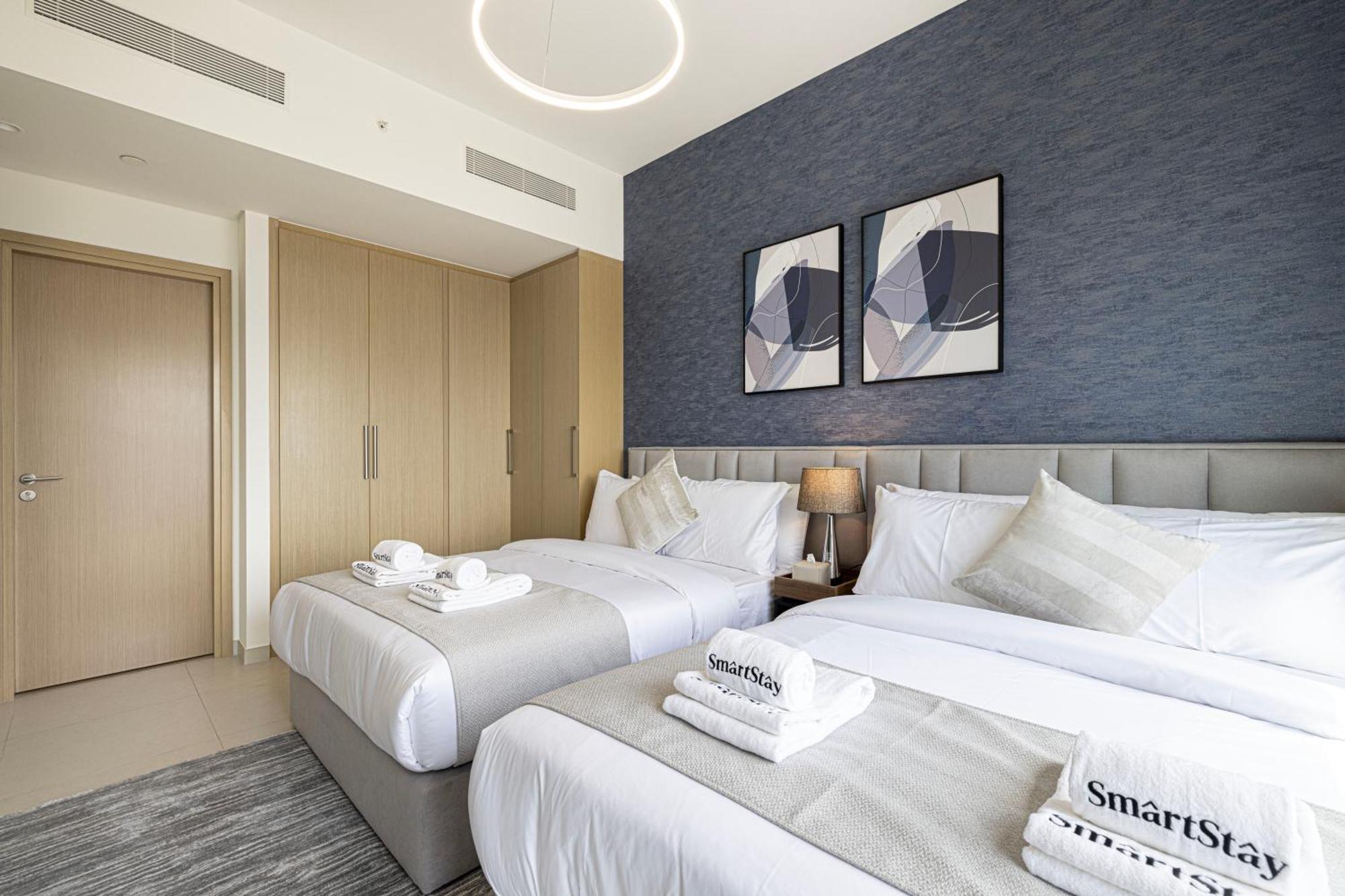 Smartstay At Burj Royale - Full Burj Khalifa View - Brand New Luxury Apartments Dubai Eksteriør bilde