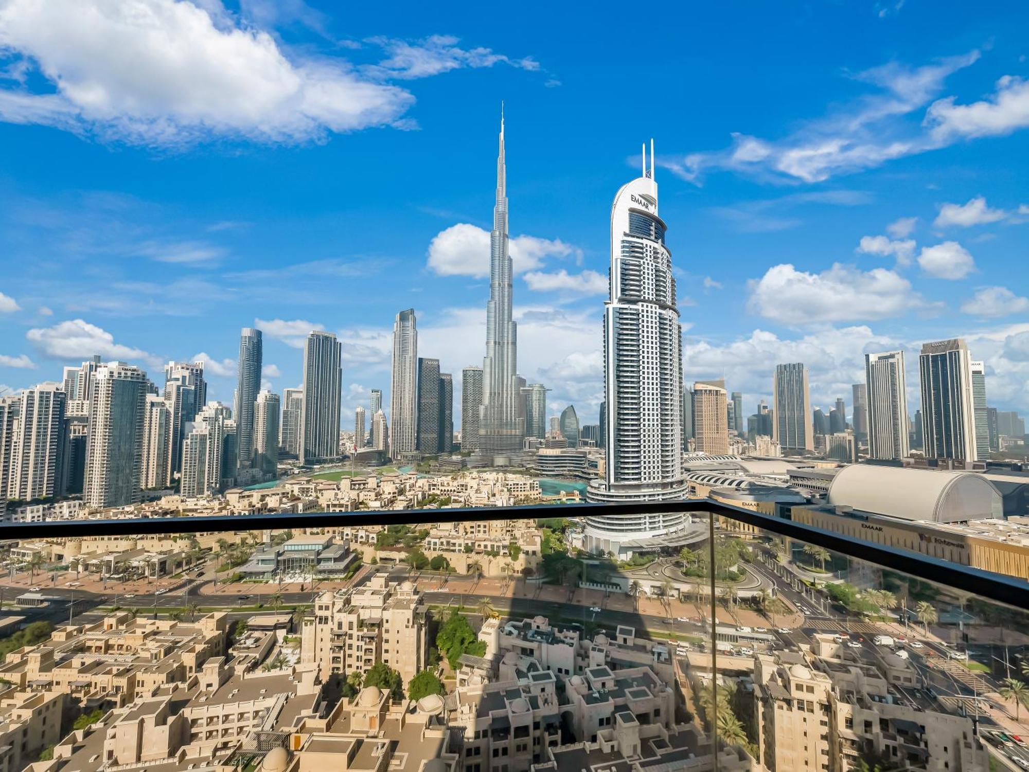Smartstay At Burj Royale - Full Burj Khalifa View - Brand New Luxury Apartments Dubai Eksteriør bilde